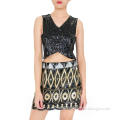 Shining Sequin Mini Skirt